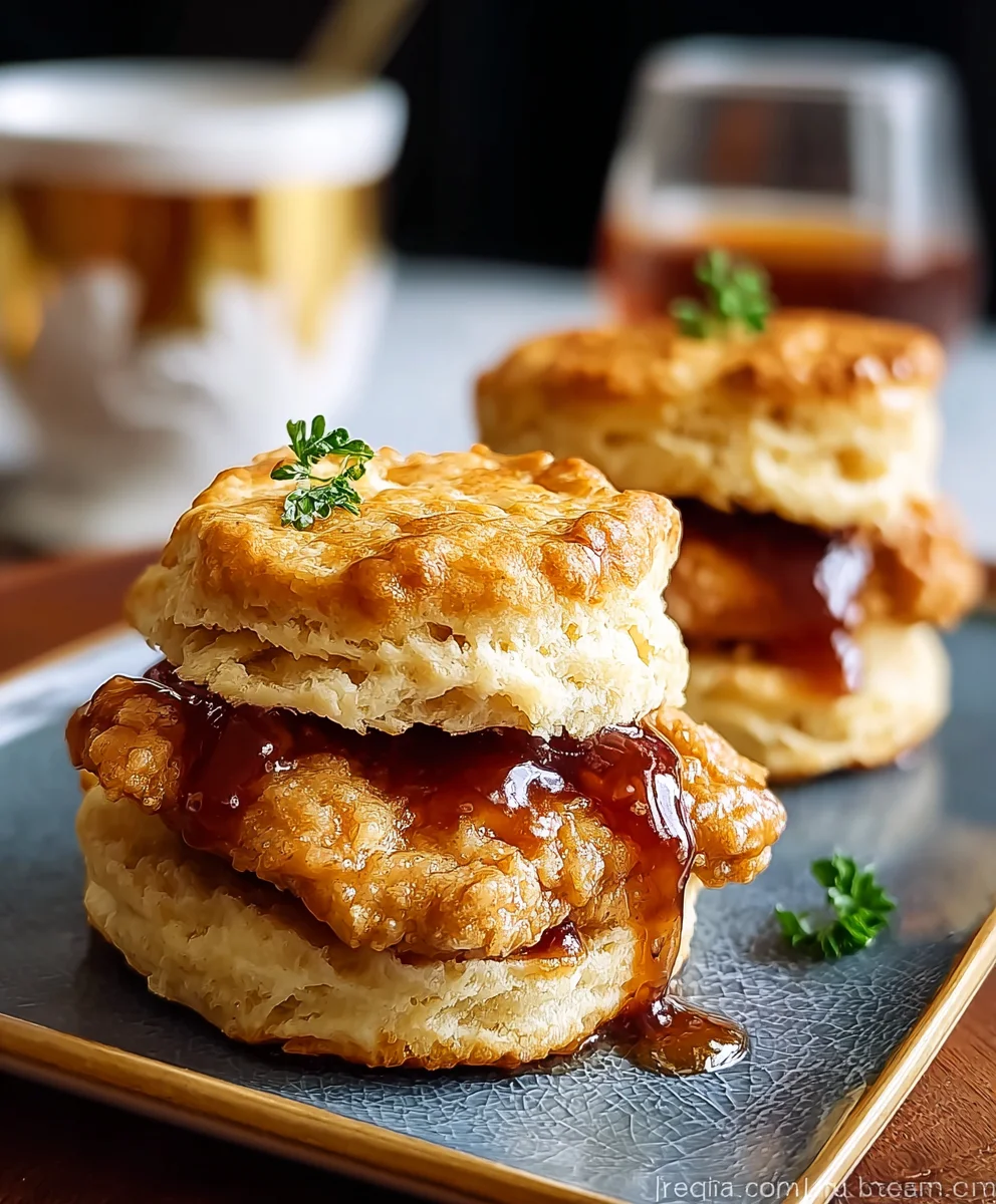 Best Hot Honey Chicken Biscuits: Sweet Heat Treat!