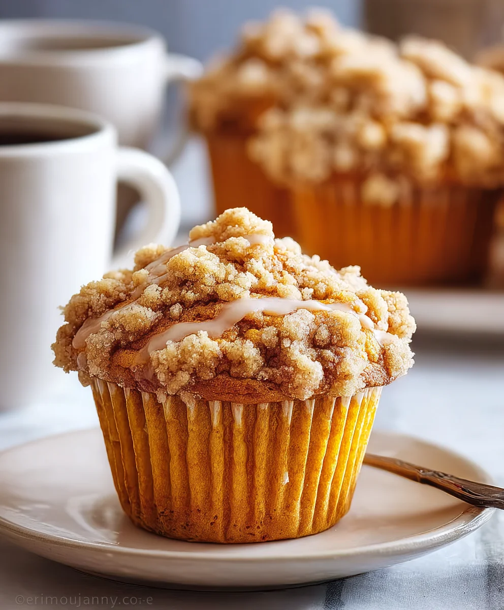 Best Pumpkin Streusel Muffins
