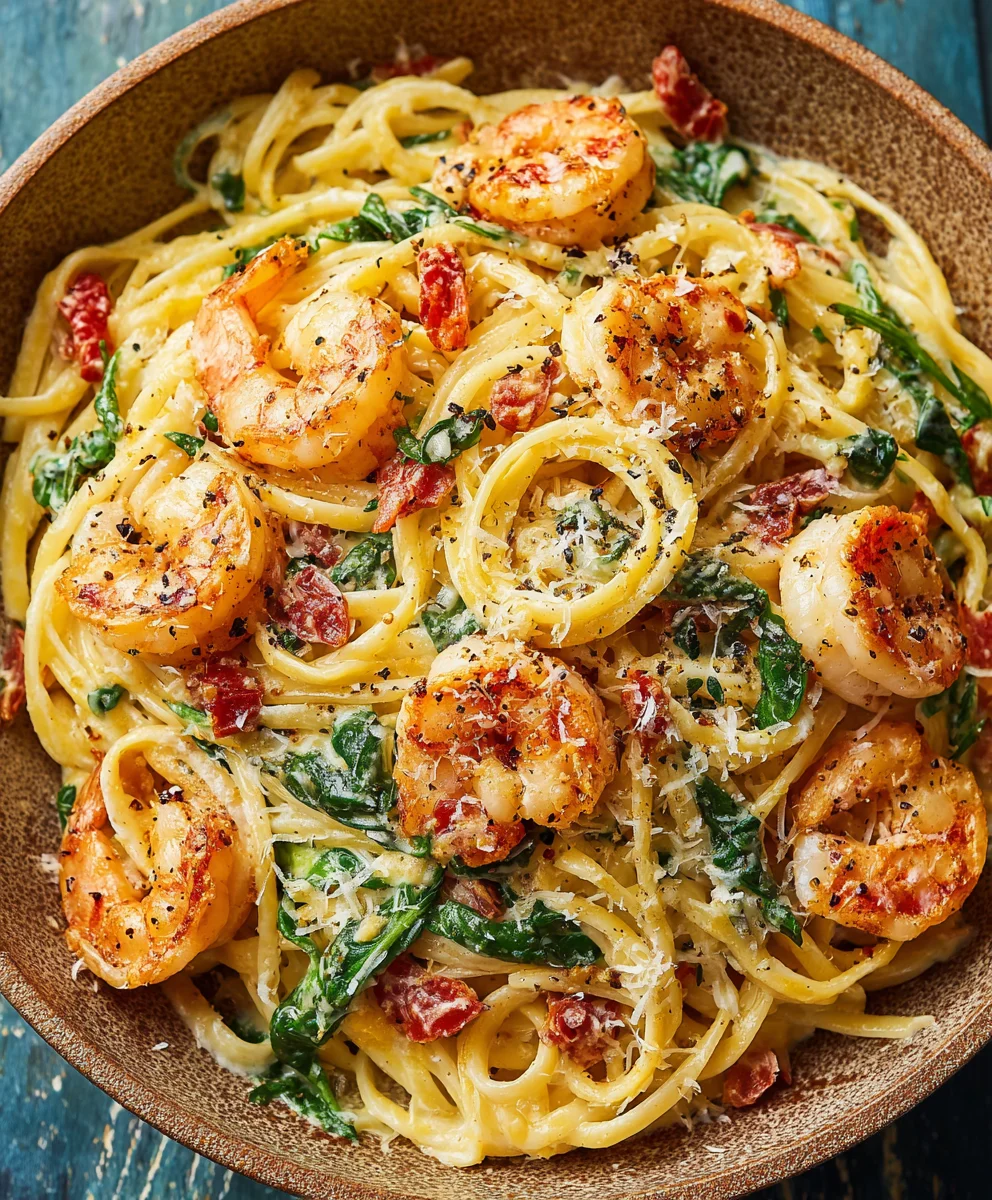 Easy Creamy Shrimp Pasta – Weeknight Dinner Perfection!