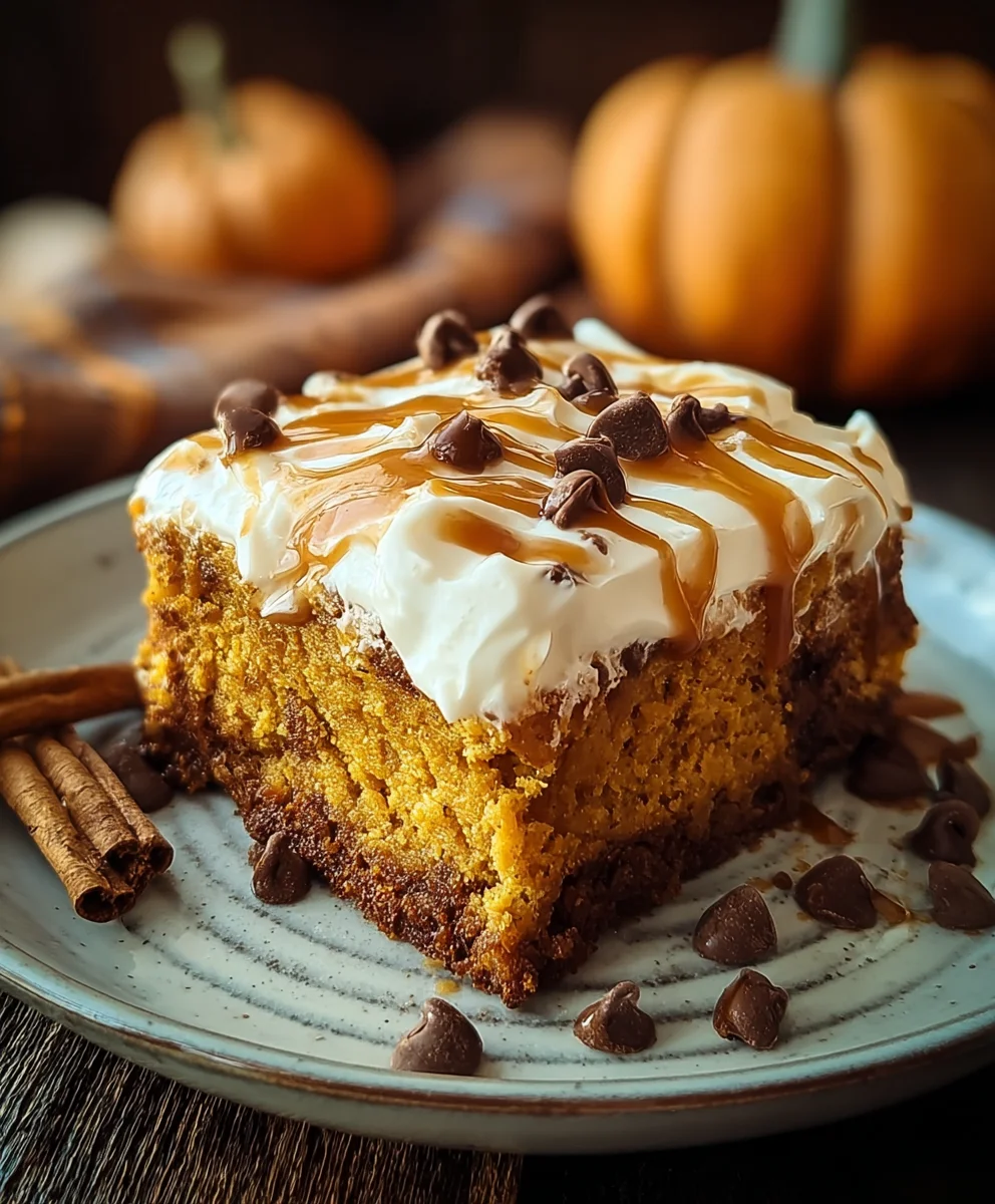 Amazing Pumpkin Spice Poke Cake: Your New Favorite Fall Dessert!