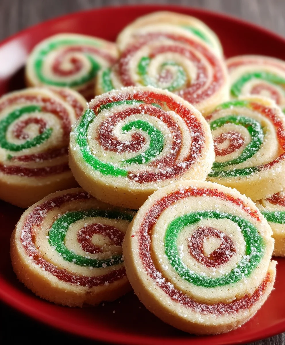 Christmas Cookie Pinwheels: Festive Swirls of Deliciousness!