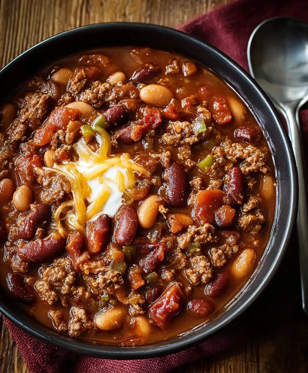 Hearty Beef Cowboy Beans: One-Pot Comfort Food Recipe