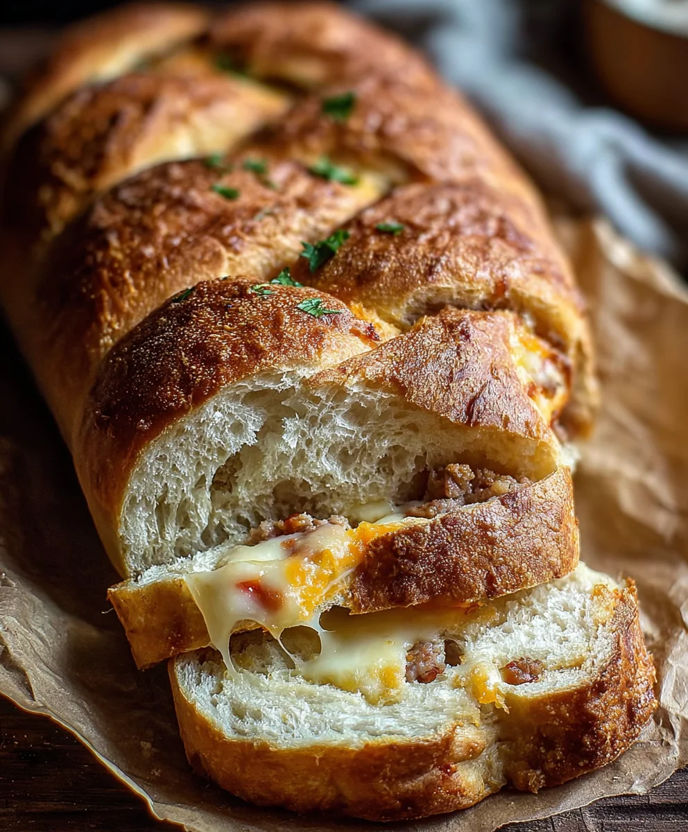 Ultimate Garbage Bread Recipe: Cheesy Beef Roll-Ups!