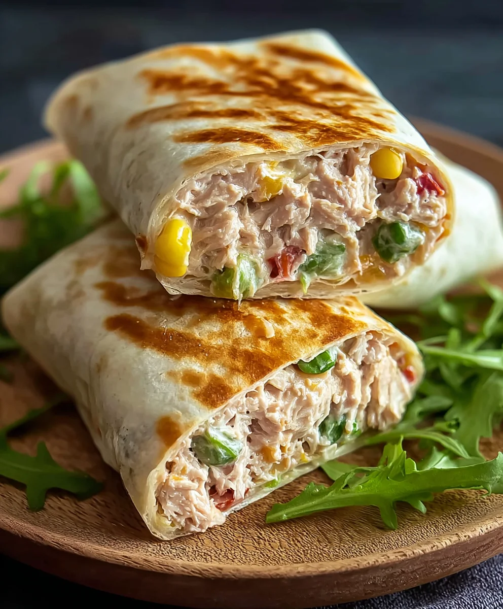 Easy Tuna Melt Wrap: Your Go-To for a Quick, Tasty Meal!