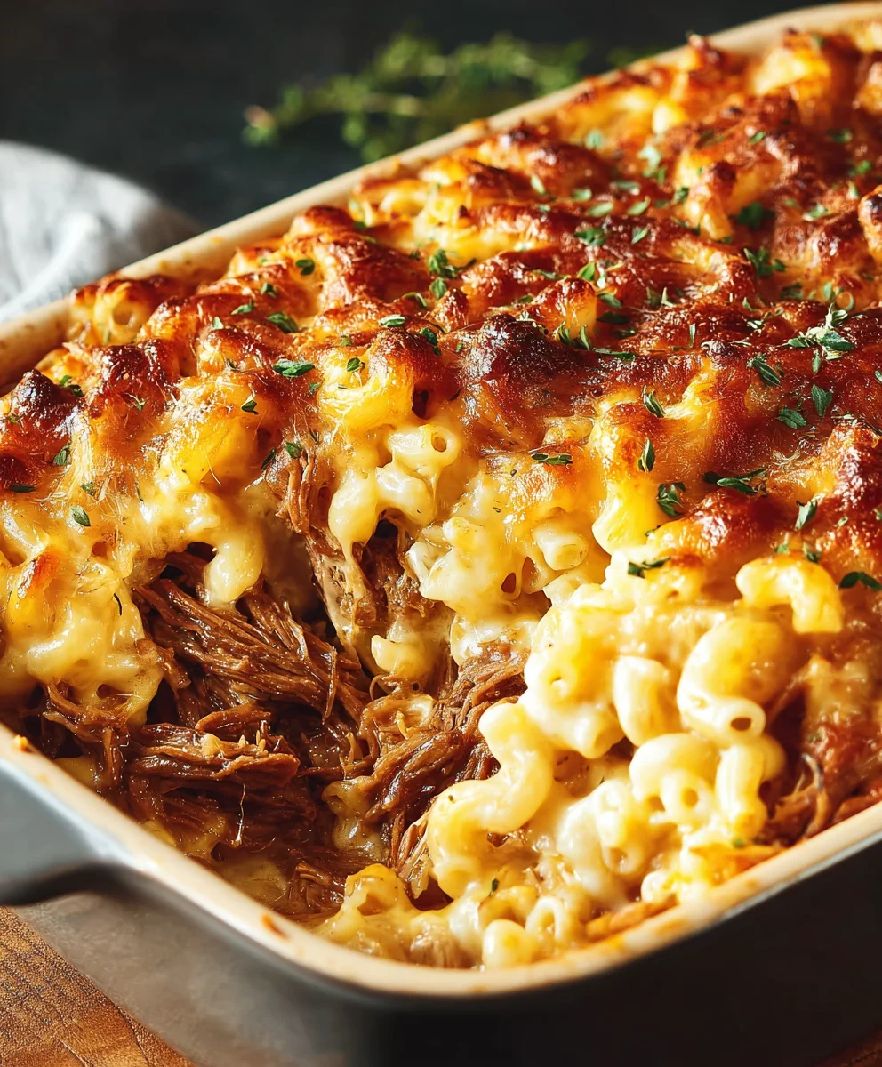 Irresistible Pulled Beef Mac & Cheese: Ultimate Comfort Meal