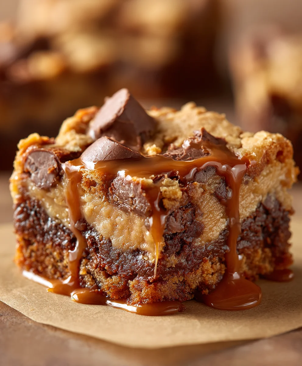 Amazing Peanut Butter Cup Gooey Bars for Sweet Cravings