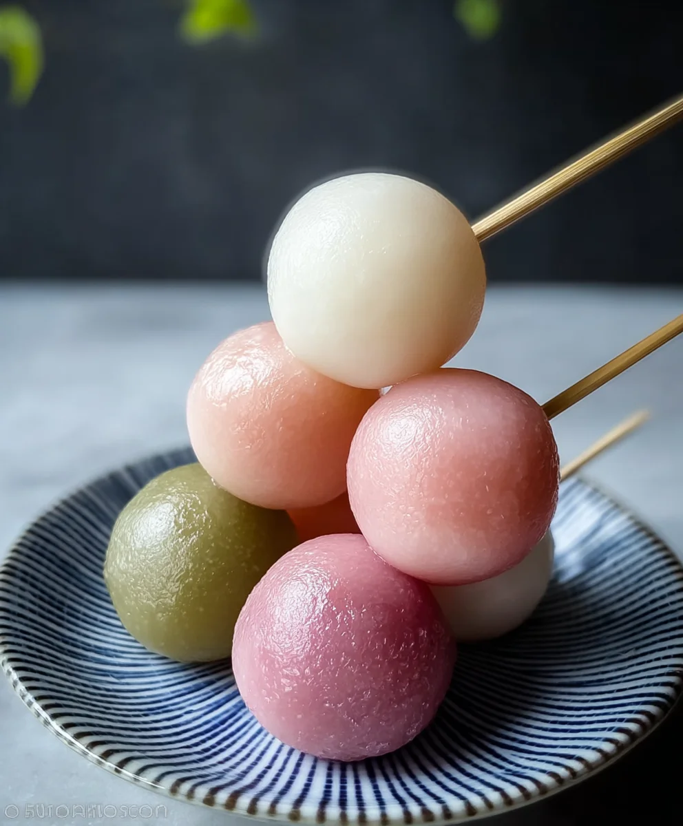 Make Easy Hanami Dango: Soft, Chewy Japanese Spring Sweets