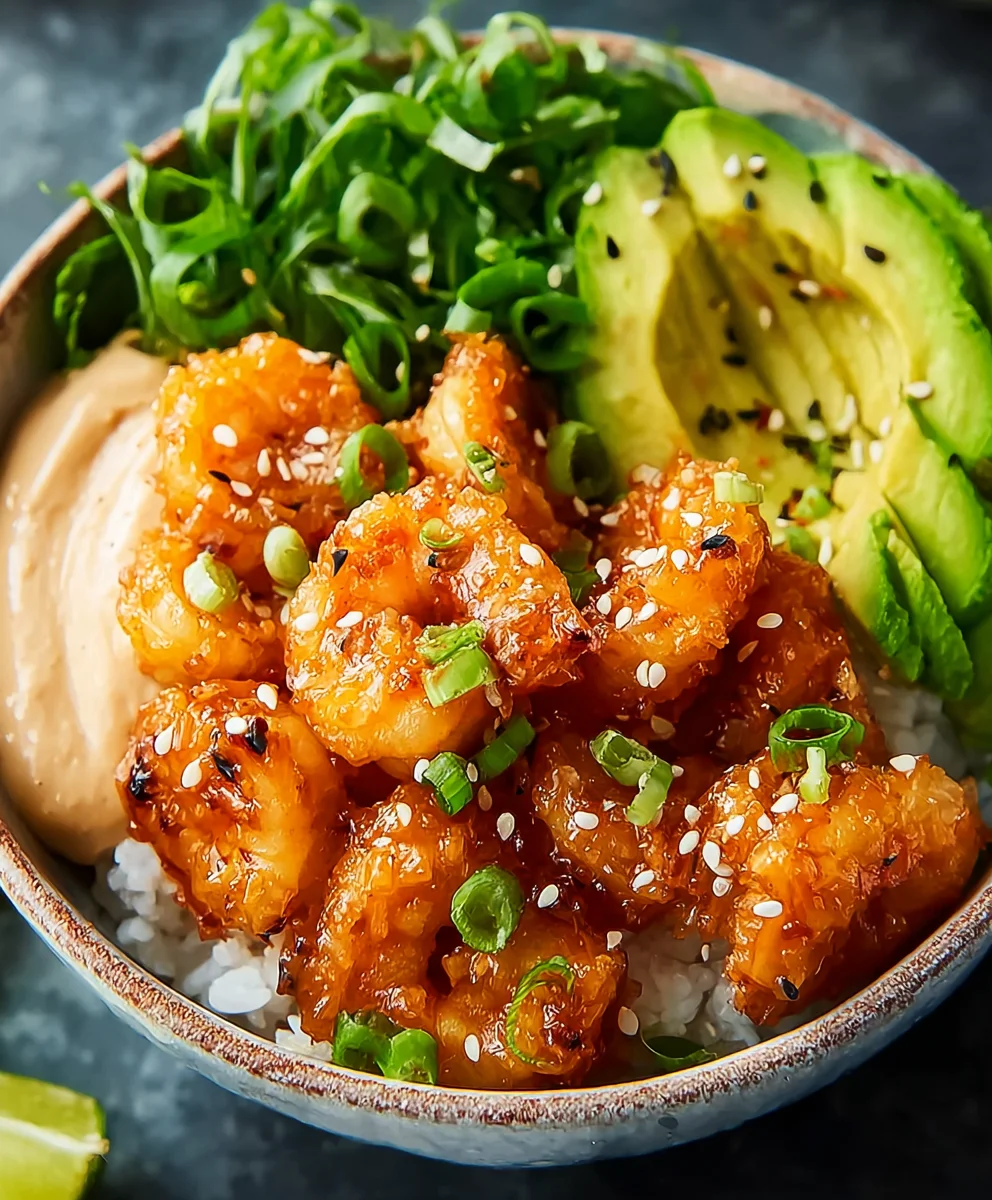 Easy Bang Bang Shrimp Bowl Recipe: Spicy & Delicious Meal!
