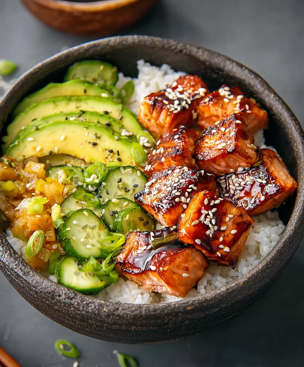 Delicious Teriyaki Salmon Bowl for a Quick, Healthy Meal
