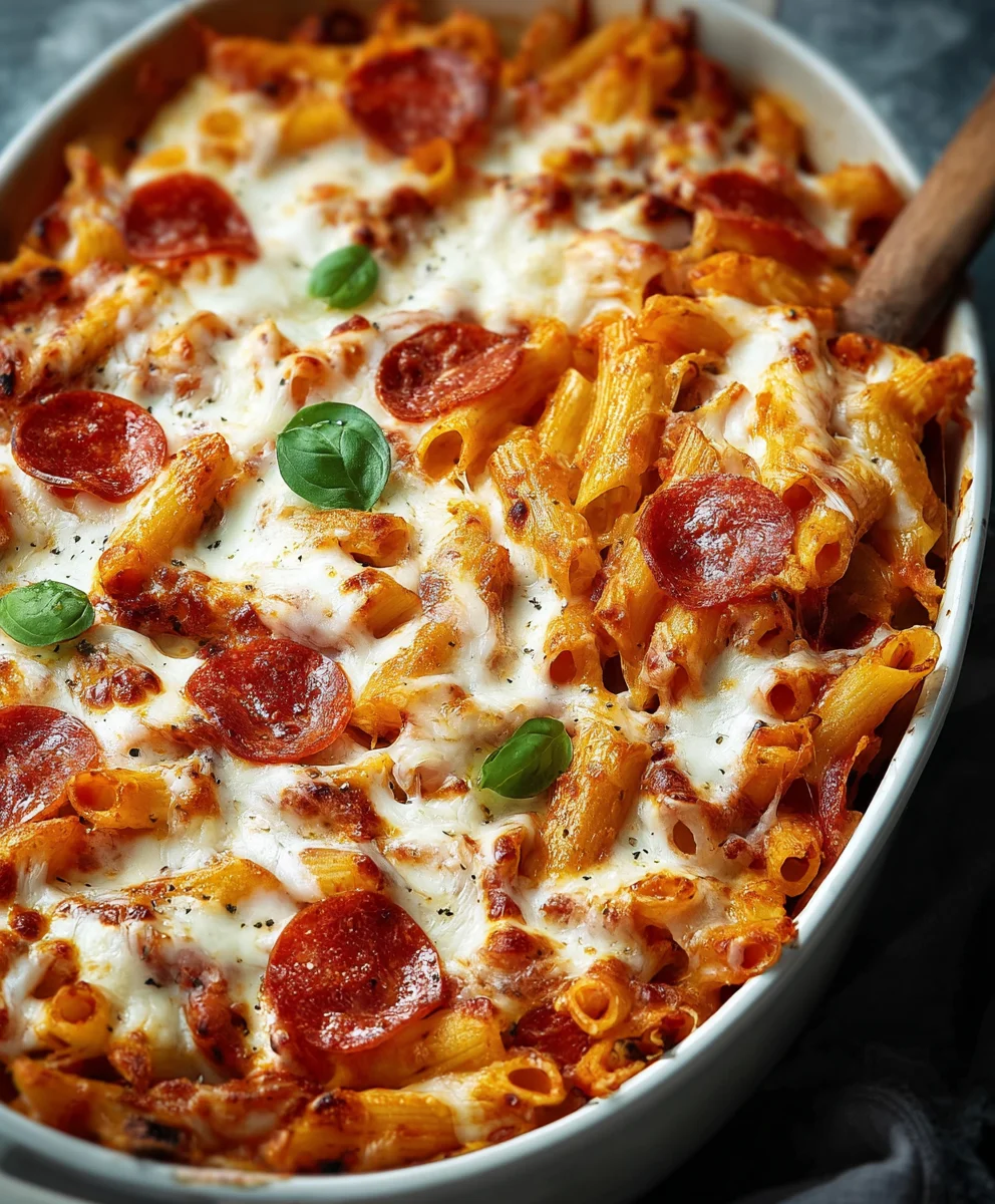 Easy Pizza Pasta Bake Recipe: Delicious Family Dinner