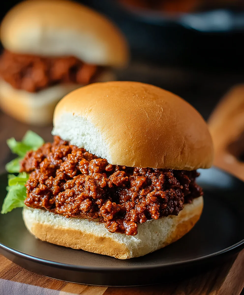 Classic Homemade Beef Sloppy Joes Recipe – Quick & Easy!