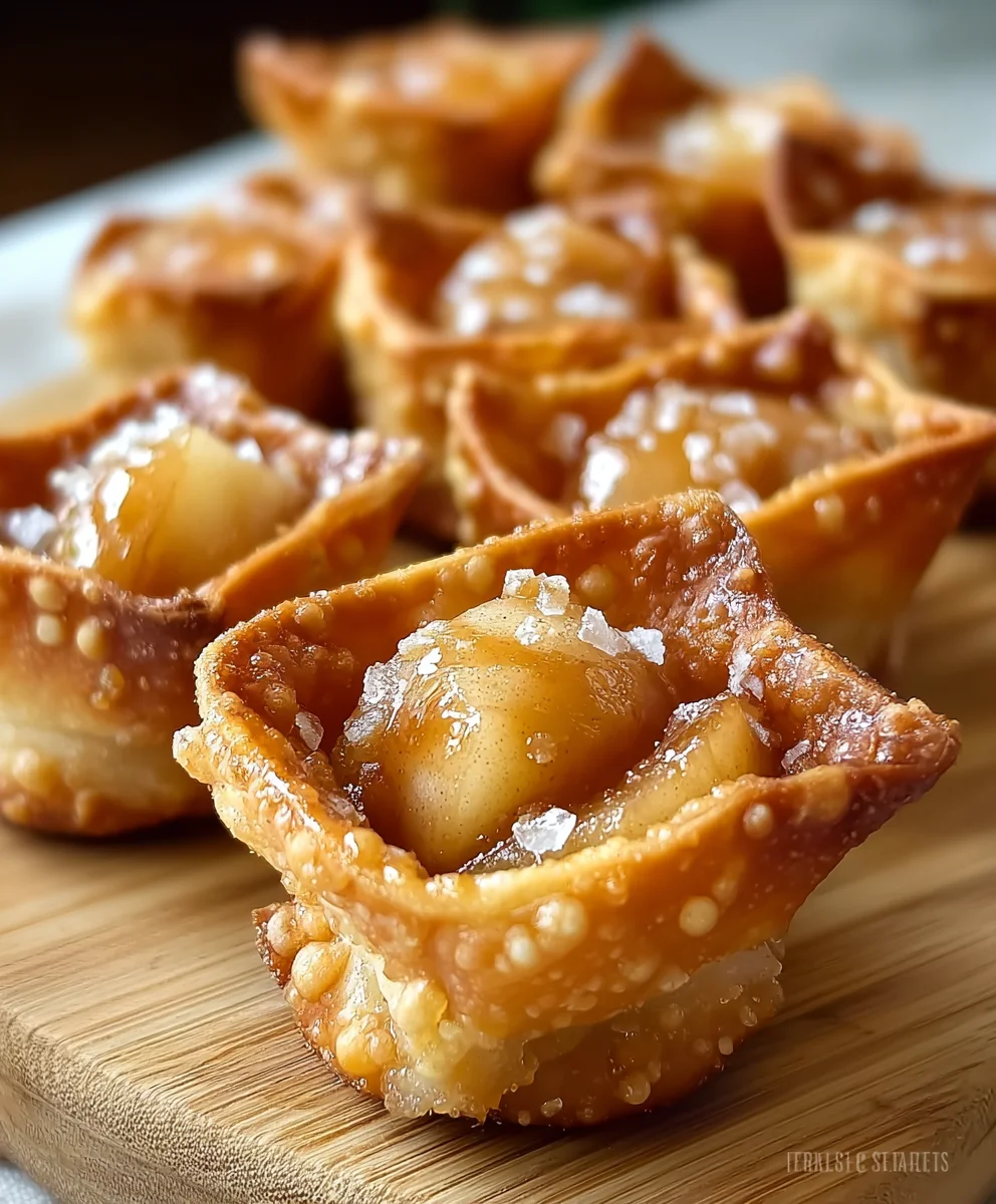 Make Crispy Wonton Apple Pie Bites: A Must-Try Sweet Treat!