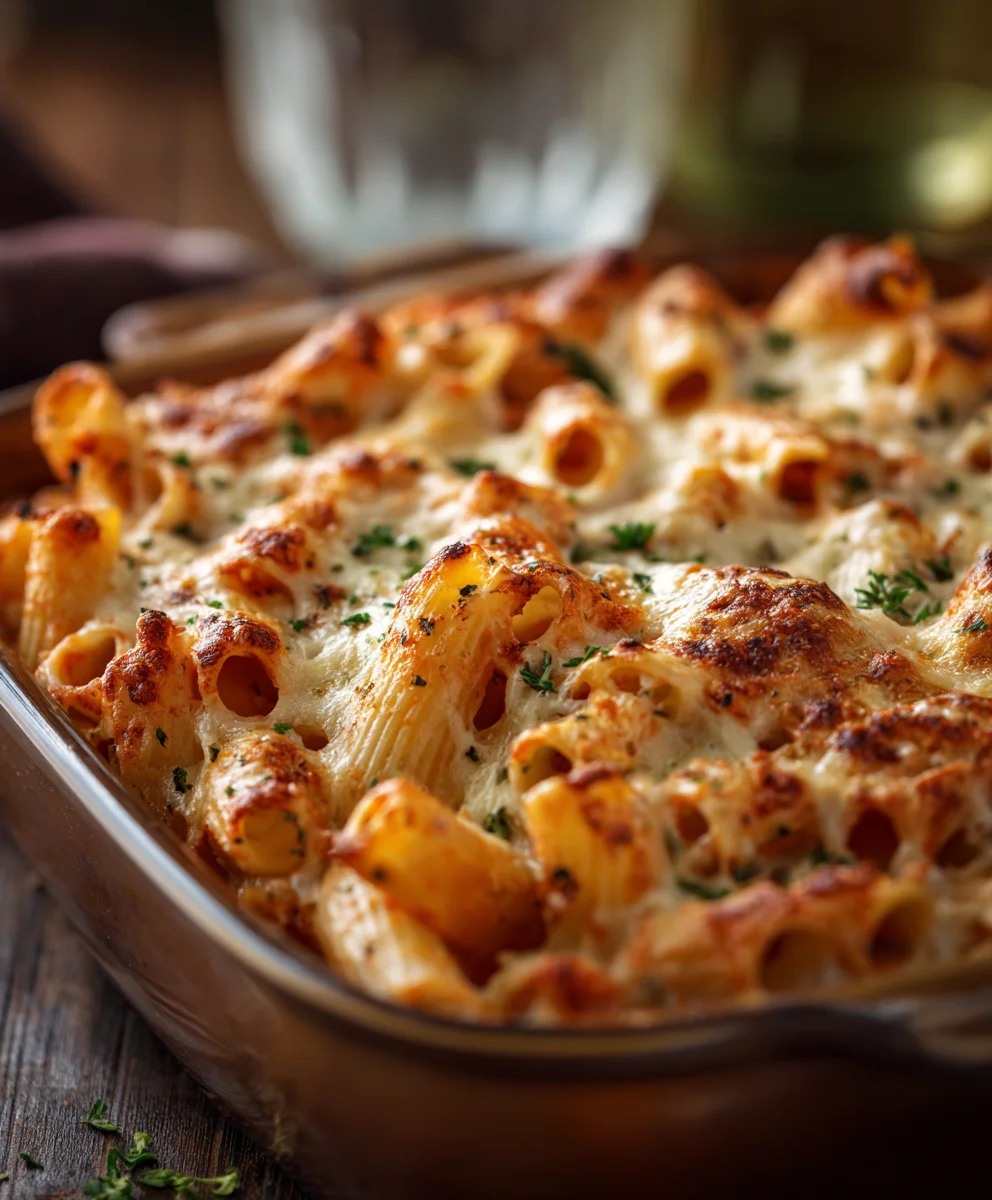Make Olive Garden's Five Cheese Ziti Al Forno Copycat!