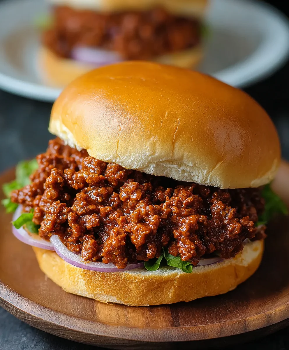 Classic Homemade Beef Sloppy Joes Recipe – Quick & Easy!
