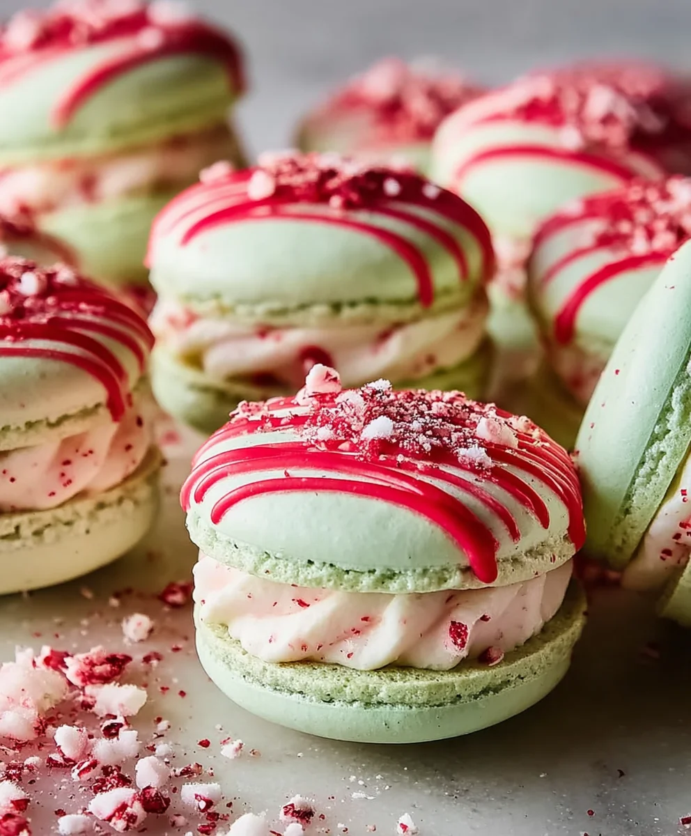 Peppermint Macarons Recipe: A Burst of Holiday Flavor