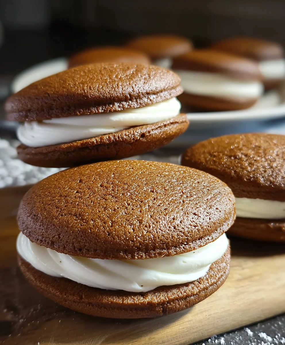 Botanical Gingerbread Whoopies: A Unique Flavor Twist!
