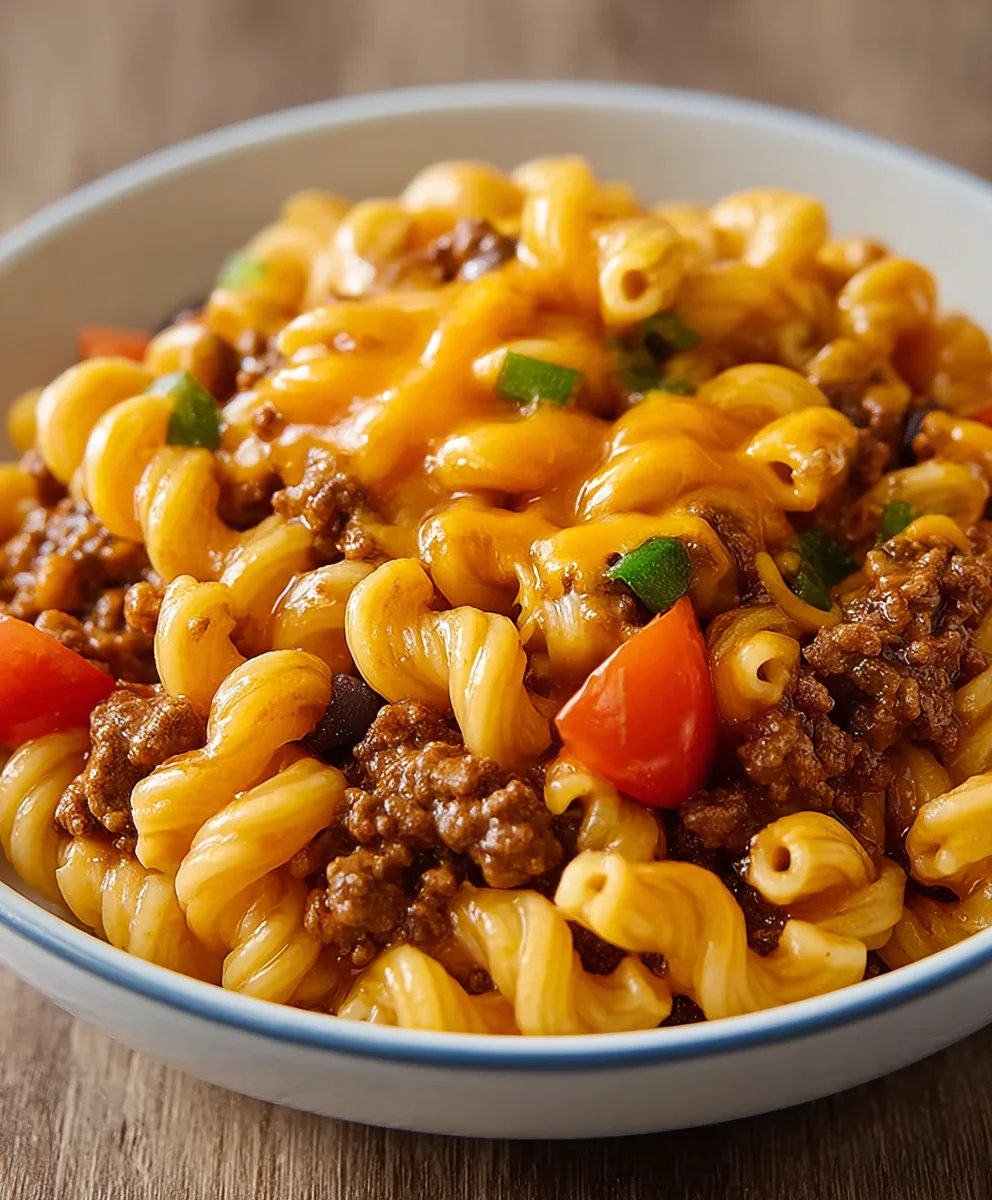 One-Pot Cheesy Beef Taco Pasta: Your New Favorite Dinner!