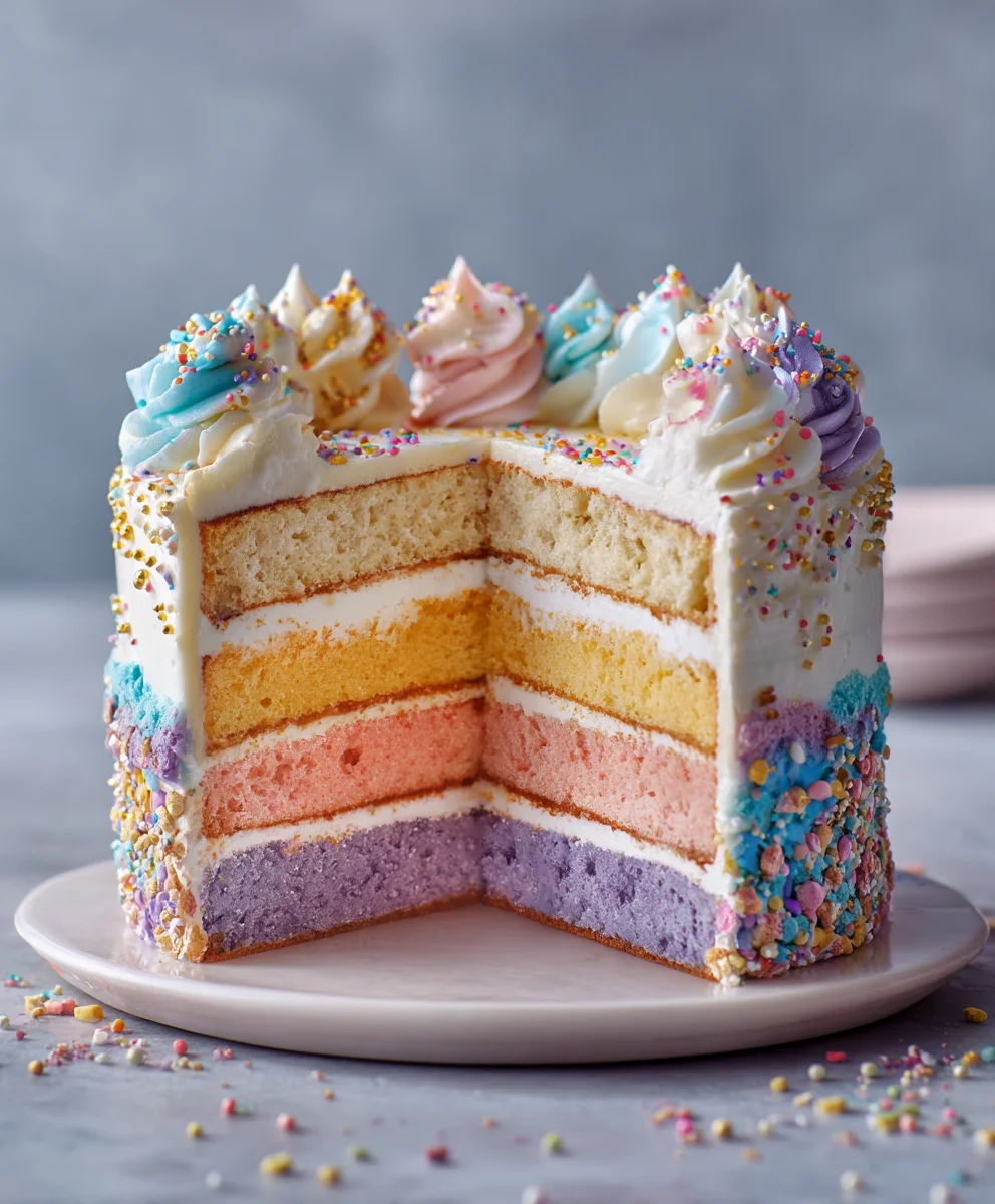 Ultimate Unicorn Ice Cream Cake Recipe - Magical & Easy!