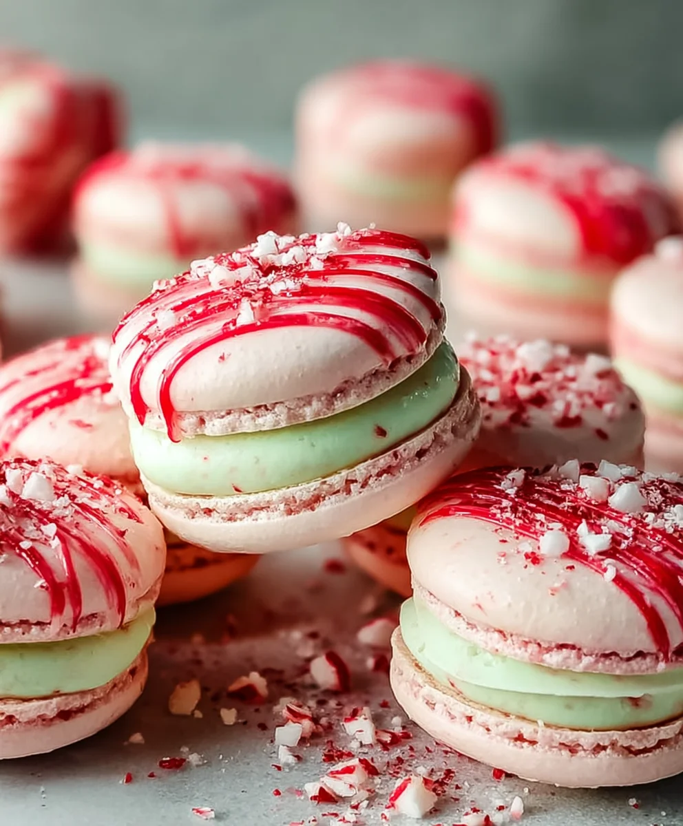 Peppermint Macarons Recipe: A Burst of Holiday Flavor