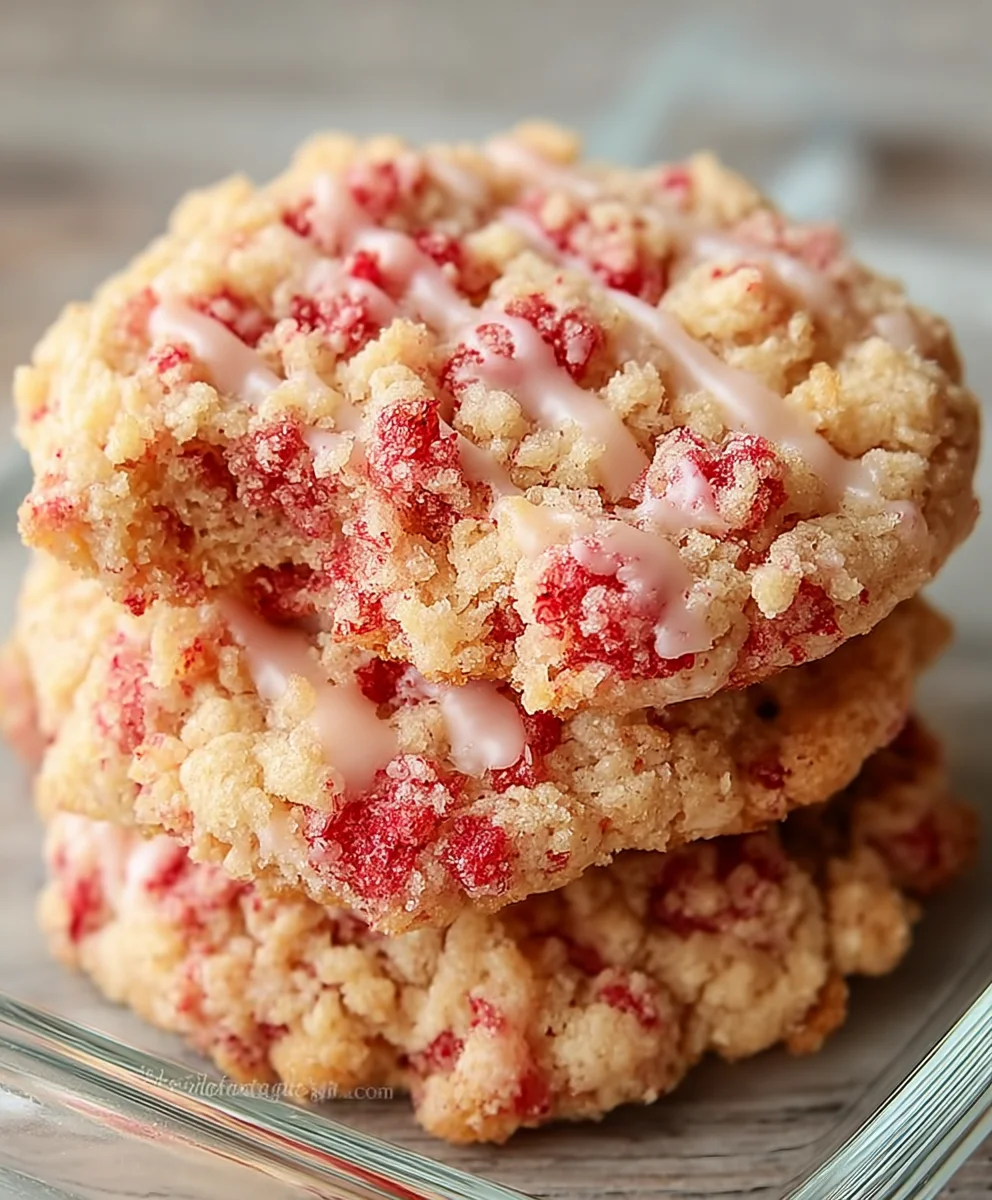 Strawberry Crunch Cookies: Sweet, Crunchy & Delicious!