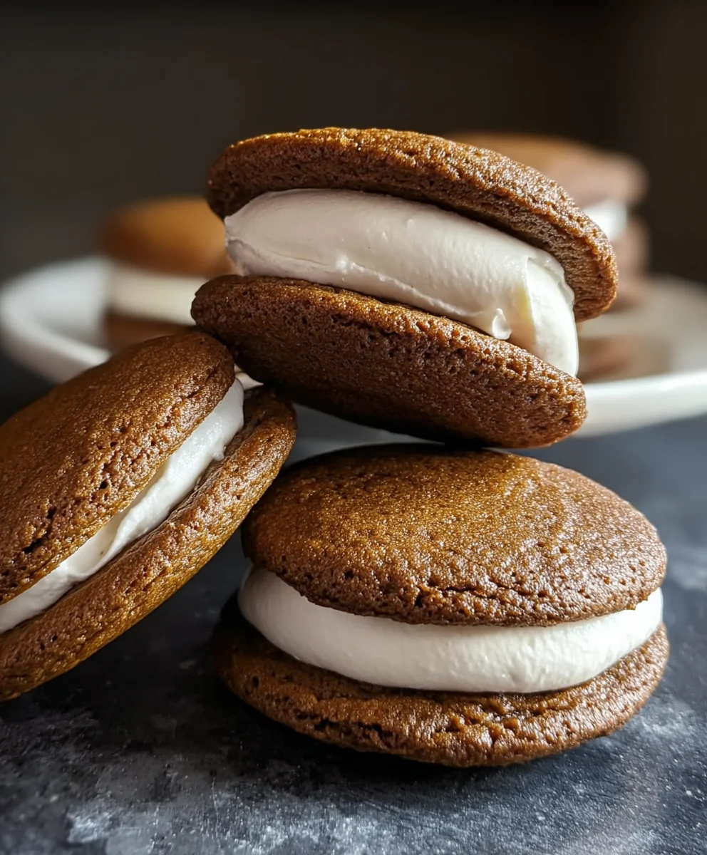 Botanical Gingerbread Whoopies: A Unique Flavor Twist!