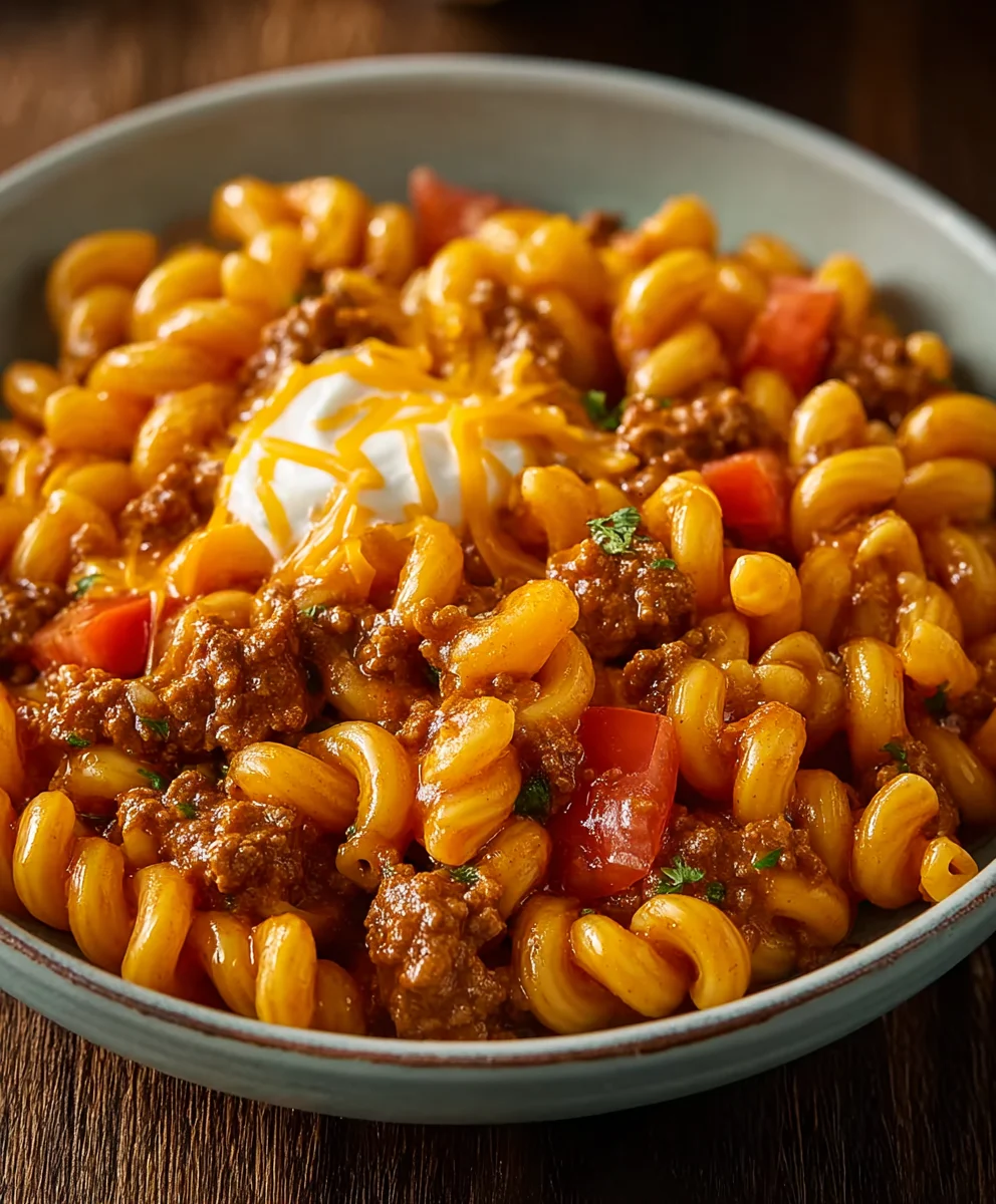 One-Pot Cheesy Beef Taco Pasta: Your New Favorite Dinner!