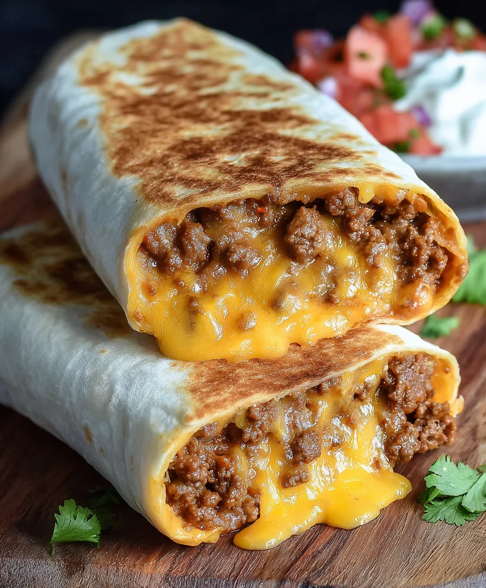 Authentic Copycat Taco Bell Chili Cheese Burrito Recipe