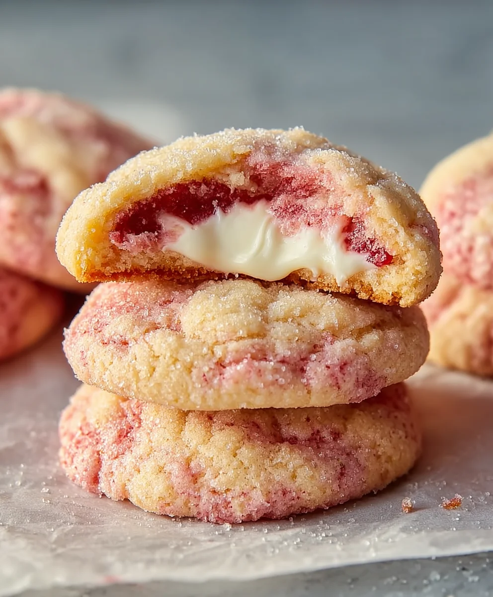 Best Strawberry Cheesecake Cookies – Sweet & Creamy Treat!