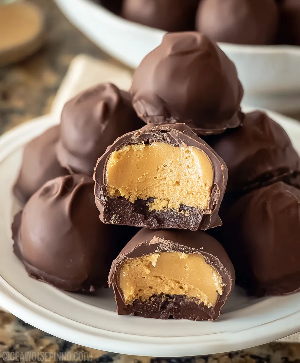 Peanut Butter Buckeyes Recipe: Easy No-Bake Treat!