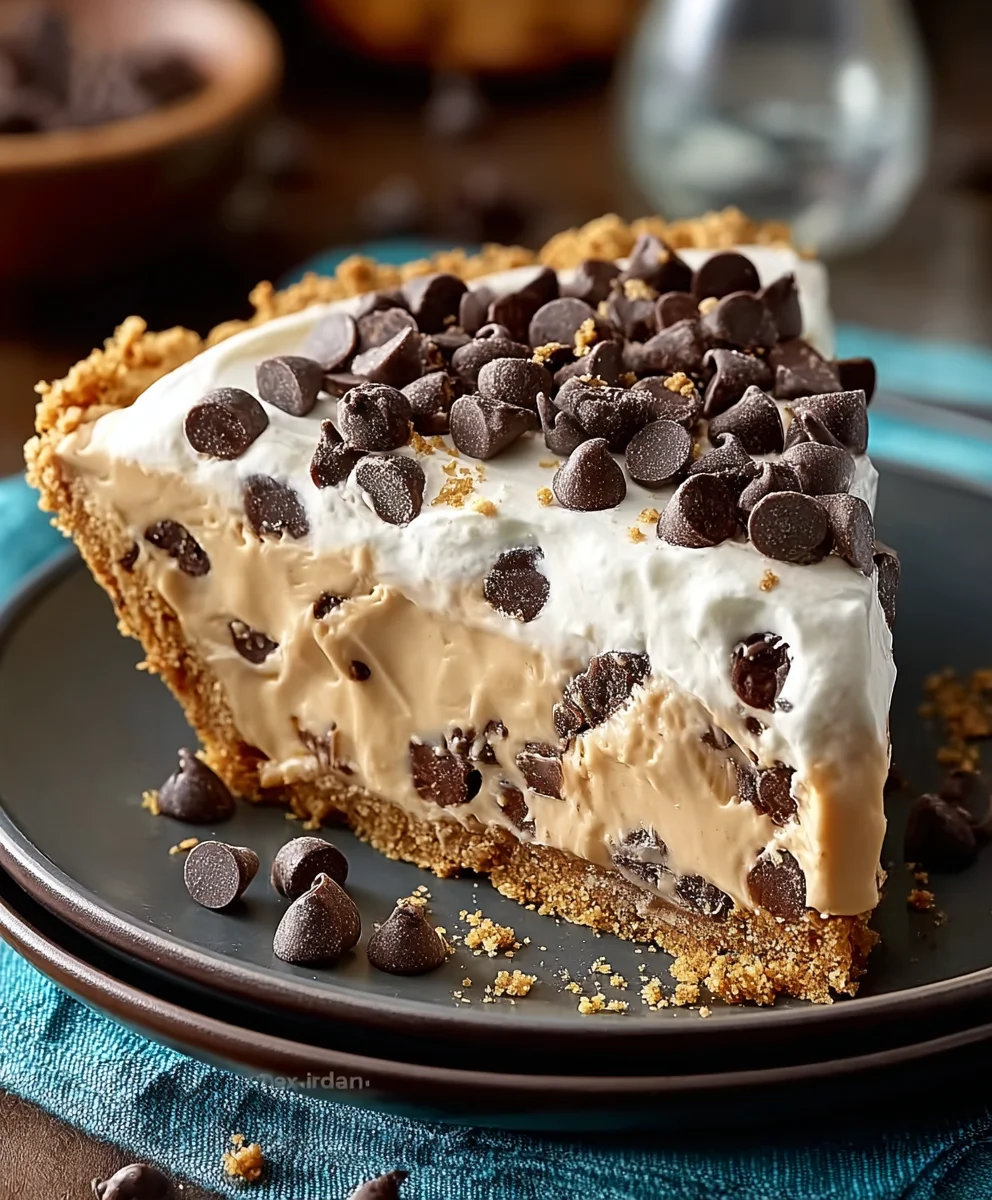 Ultimate Chocolate Chip Peanut Butter Pie – Irresistible!