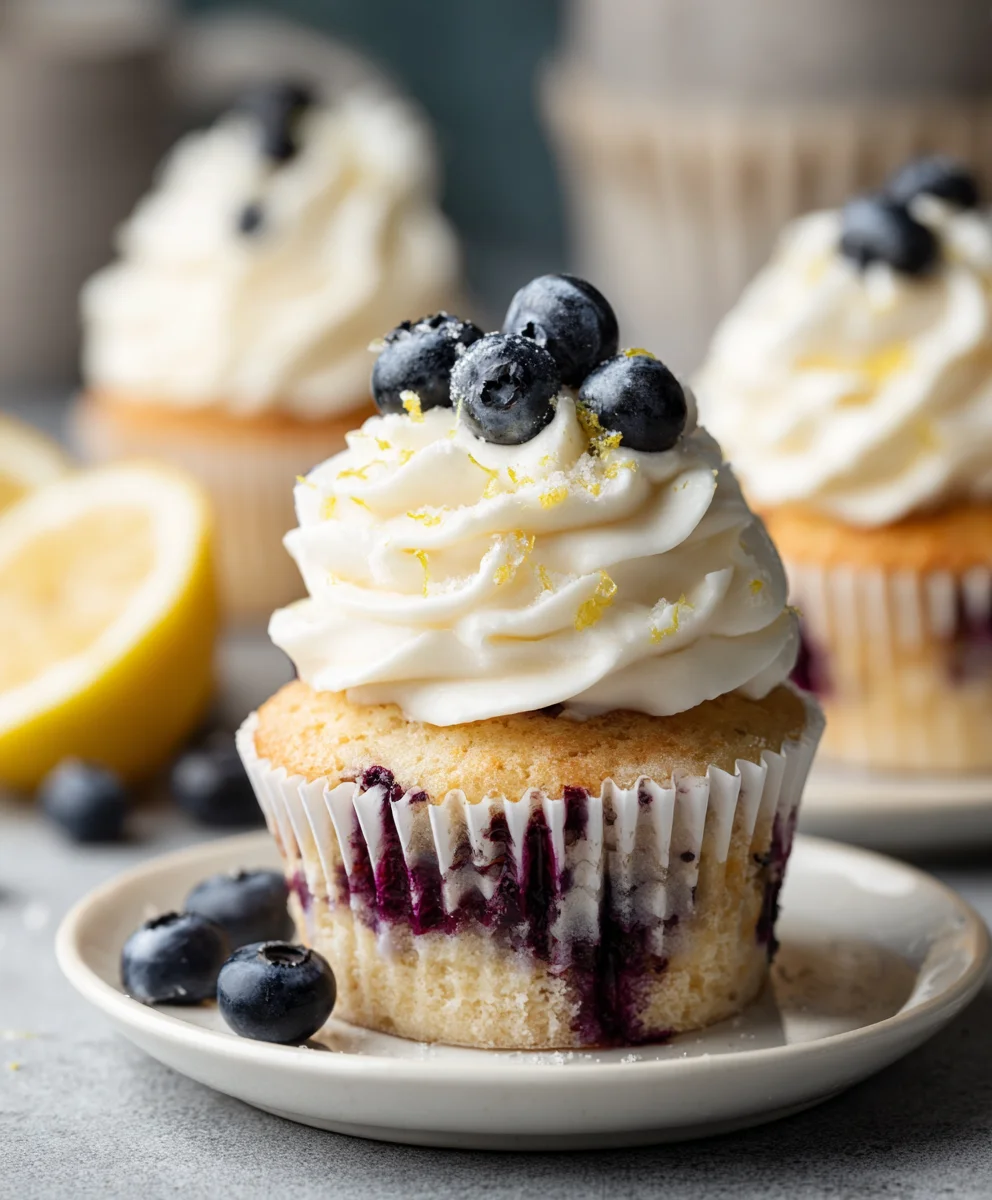 Best Lemon Blueberry Cupcakes - Easy Recipe & Zesty Flavor