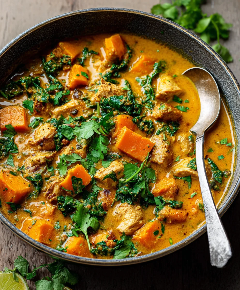 Flavorful Chicken Sweet Potato Curry Recipe - Quick & Easy