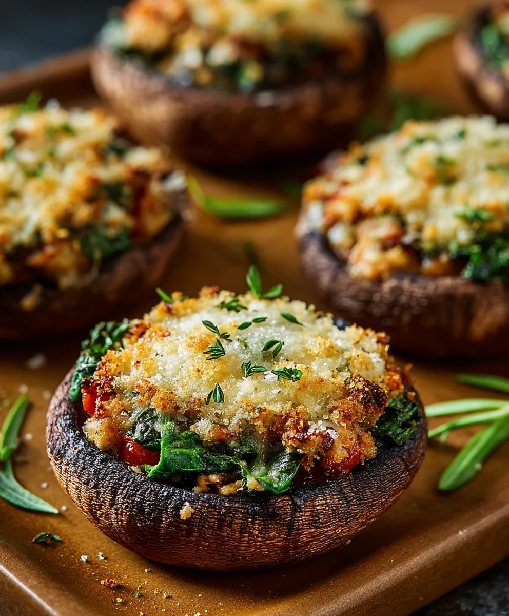 Amazing Stuffed Portobello Mushrooms: Easy, Healthy Dinner