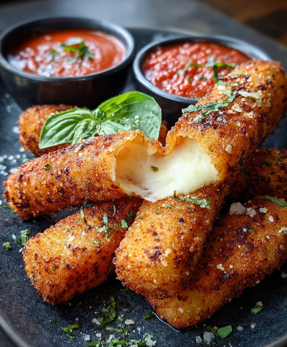 Best Mozzarella Sticks: Golden, Gooey & Two Flavorful Dips