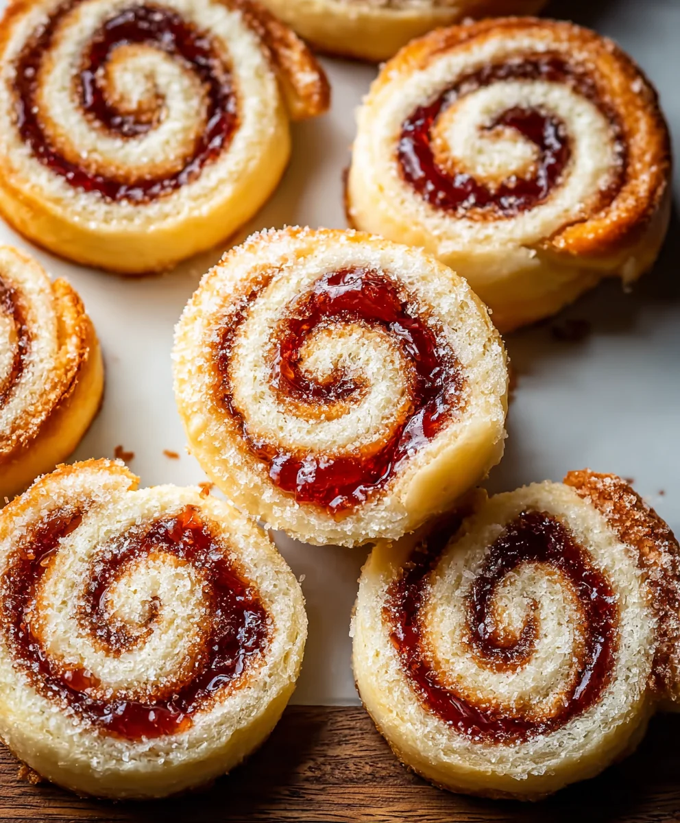 Delicious Cream Cheese Jam Pinwheels - Simple Recipe!