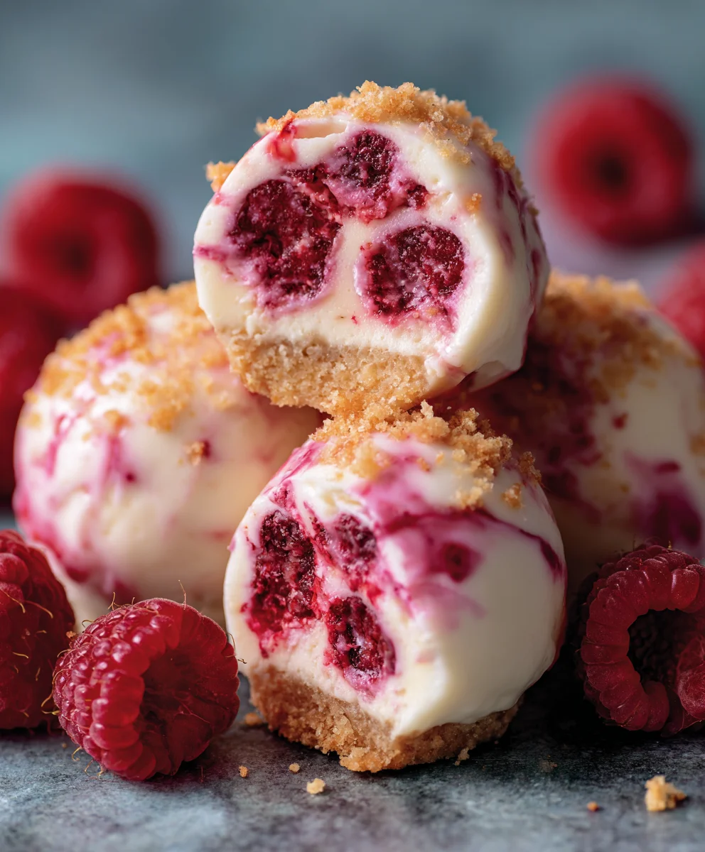 Delicious Raspberry Cream Cheese Bites - Quick & Easy Dessert