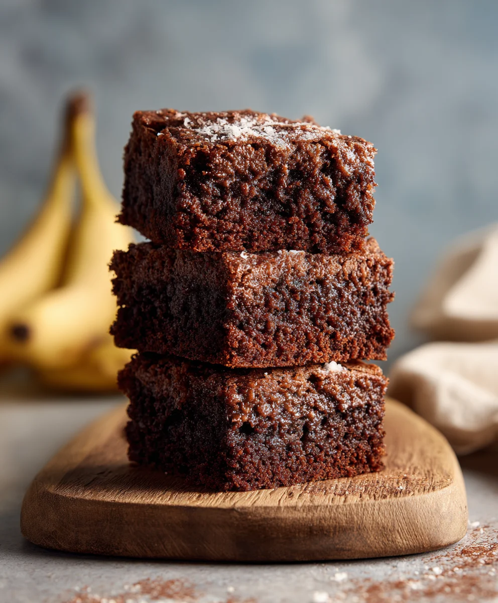 Delicious Banana Brownies Recipe - Easy & Fudgy!