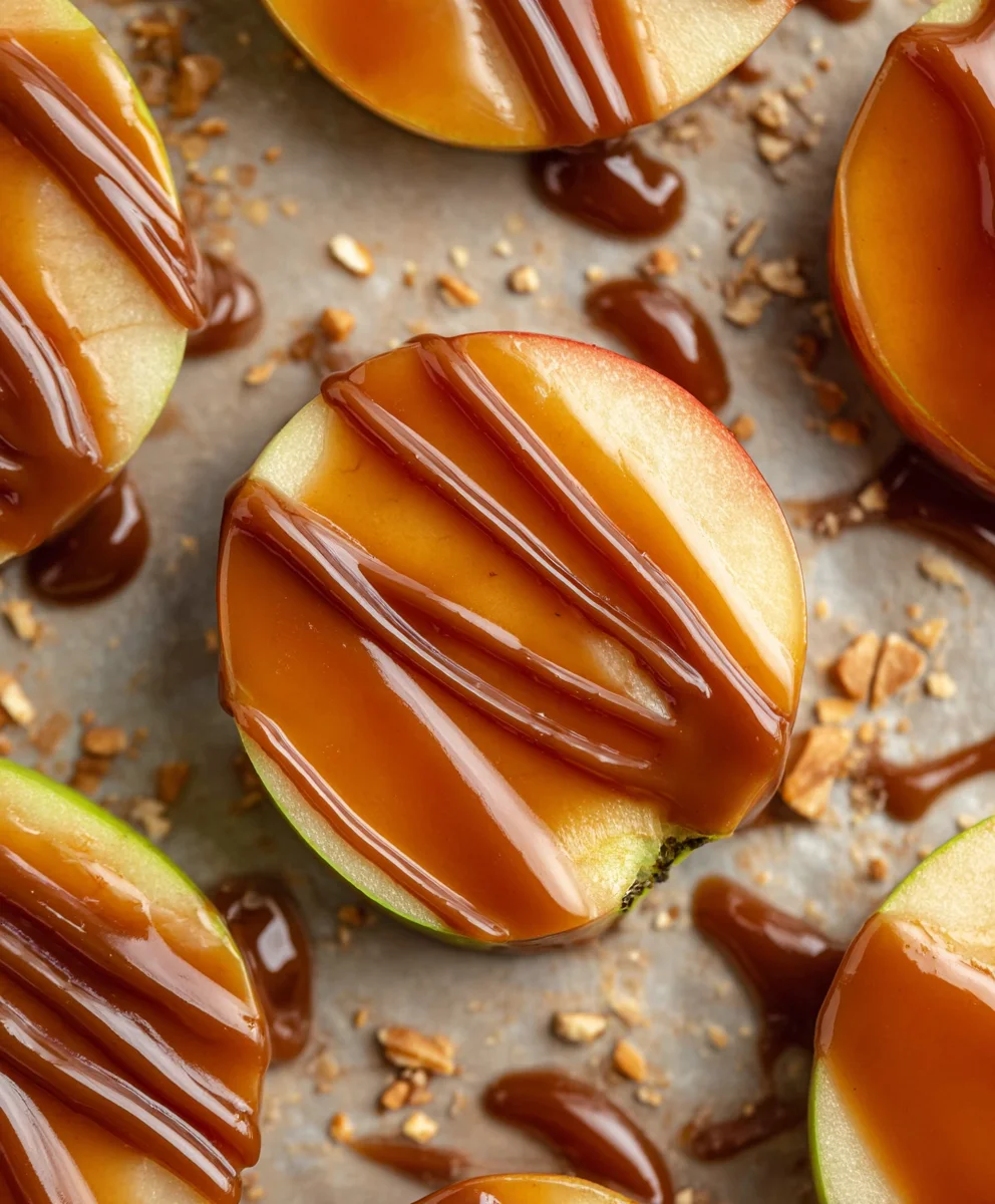 Caramel Apple Slices Recipe: Easy & Delicious Treat!