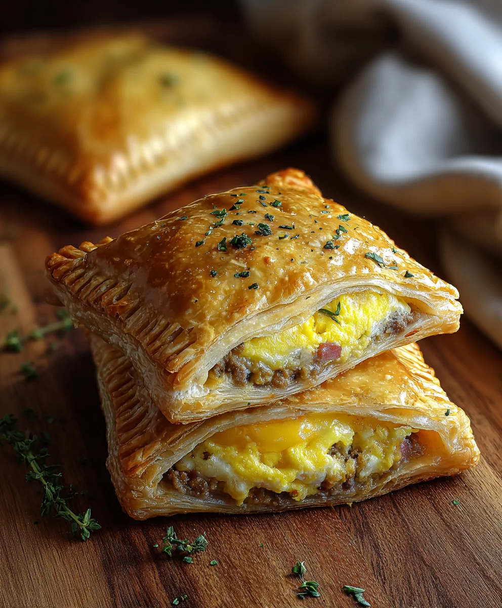 Savory Breakfast Pop Tarts: Easy & Delicious Morning Treat