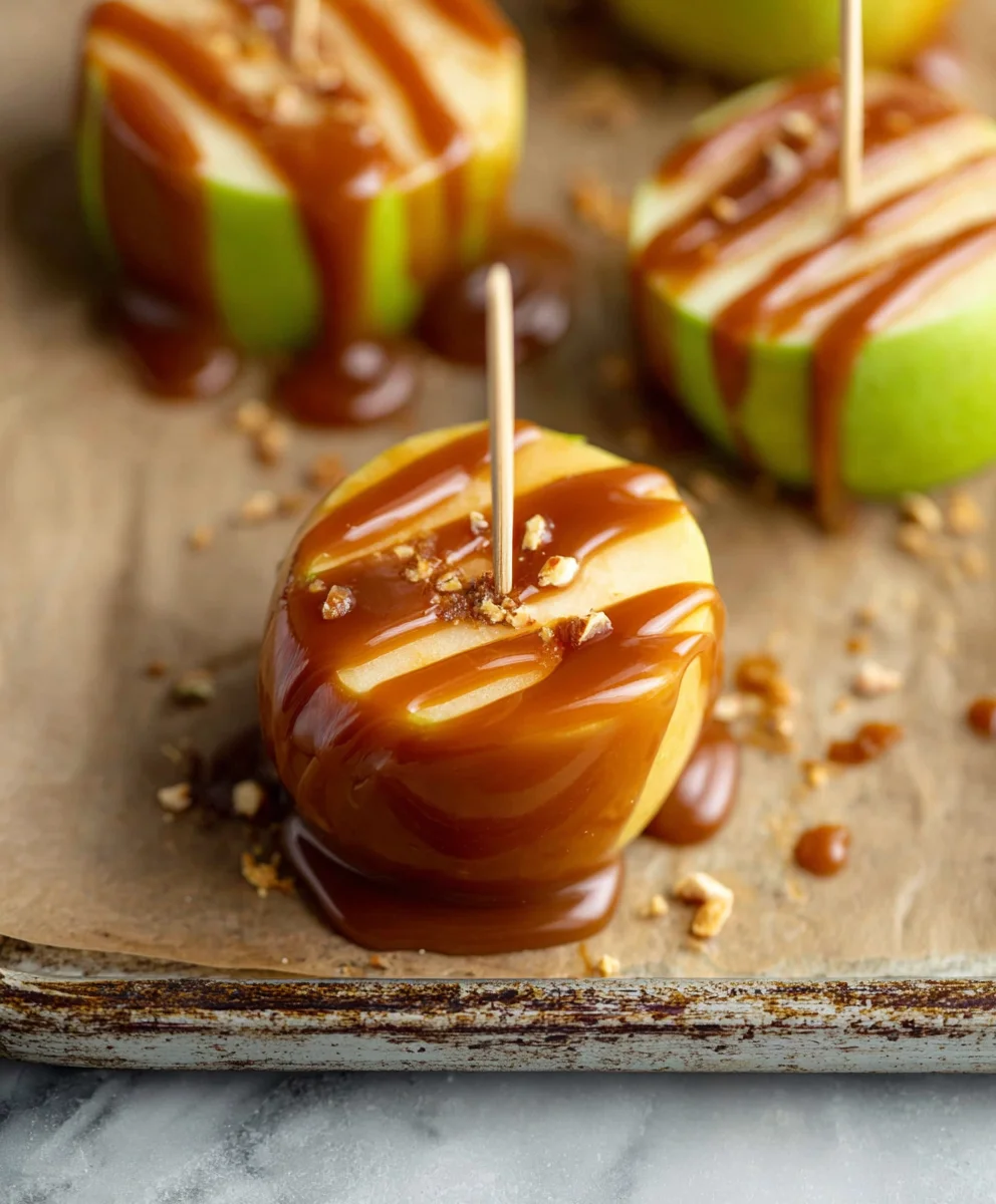 Caramel Apple Slices Recipe: Easy & Delicious Treat!
