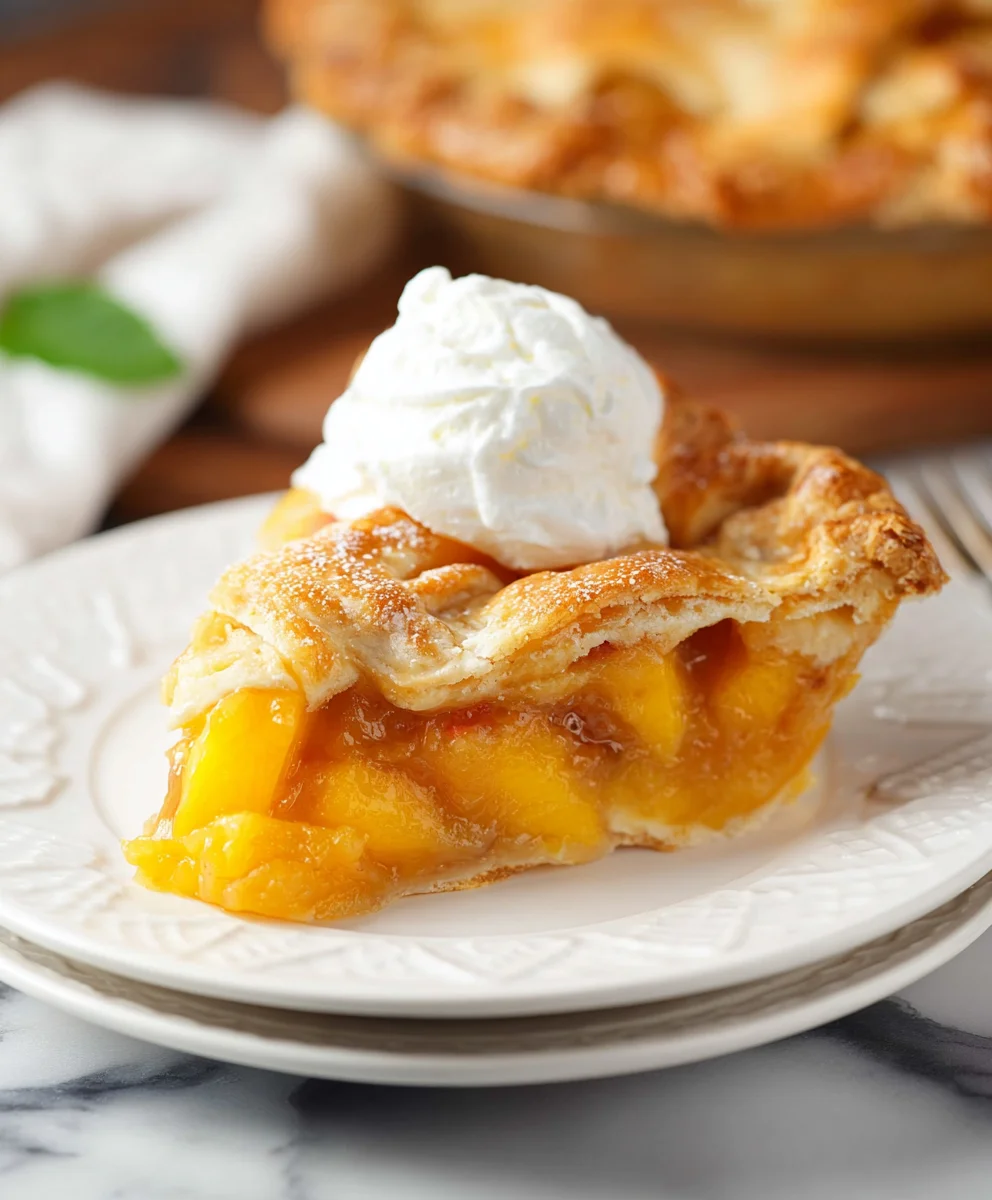 Unlock the Best Peach Pie: Our Secret Ingredient Revealed!