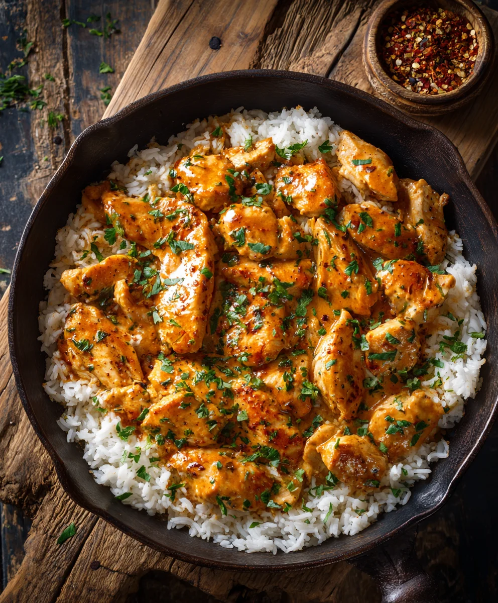 Copycat Texas Roadhouse Butter Chicken Skillet Recipe