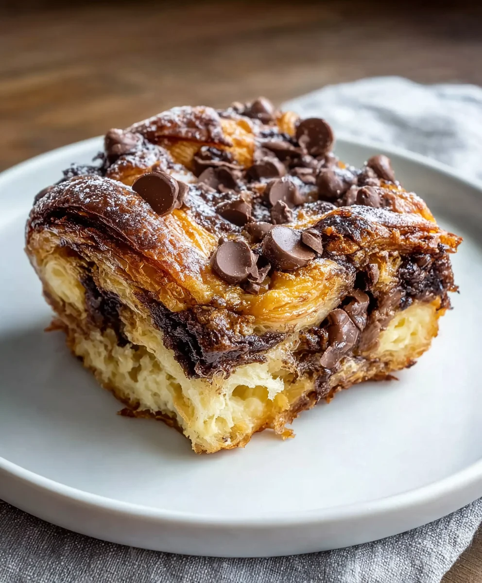 Morning Bliss: Chocolate Croissant Breakfast Bake Recipe