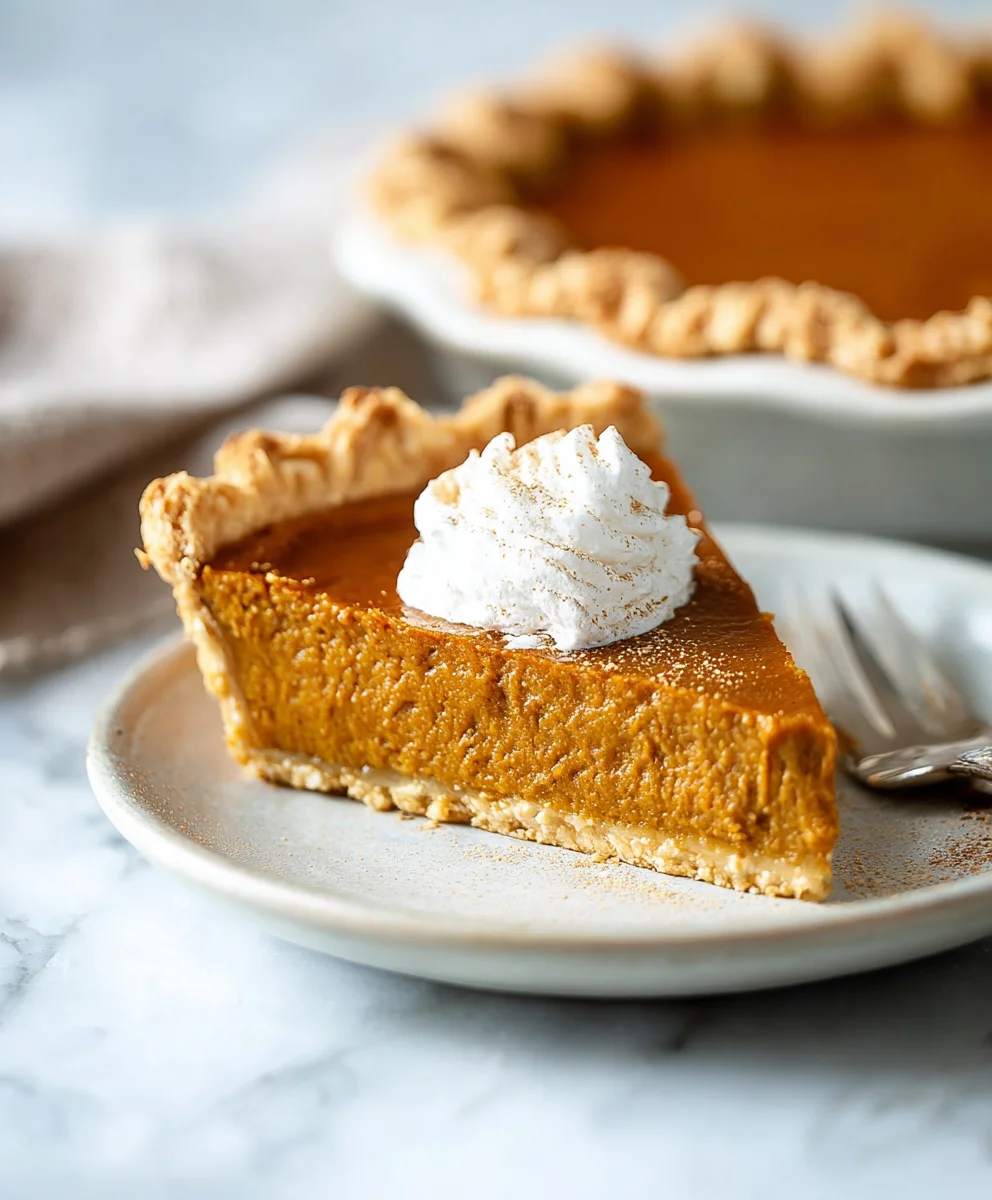 Creamy Dairy-Free Oat Milk Pumpkin Pie: The Best Recipe!