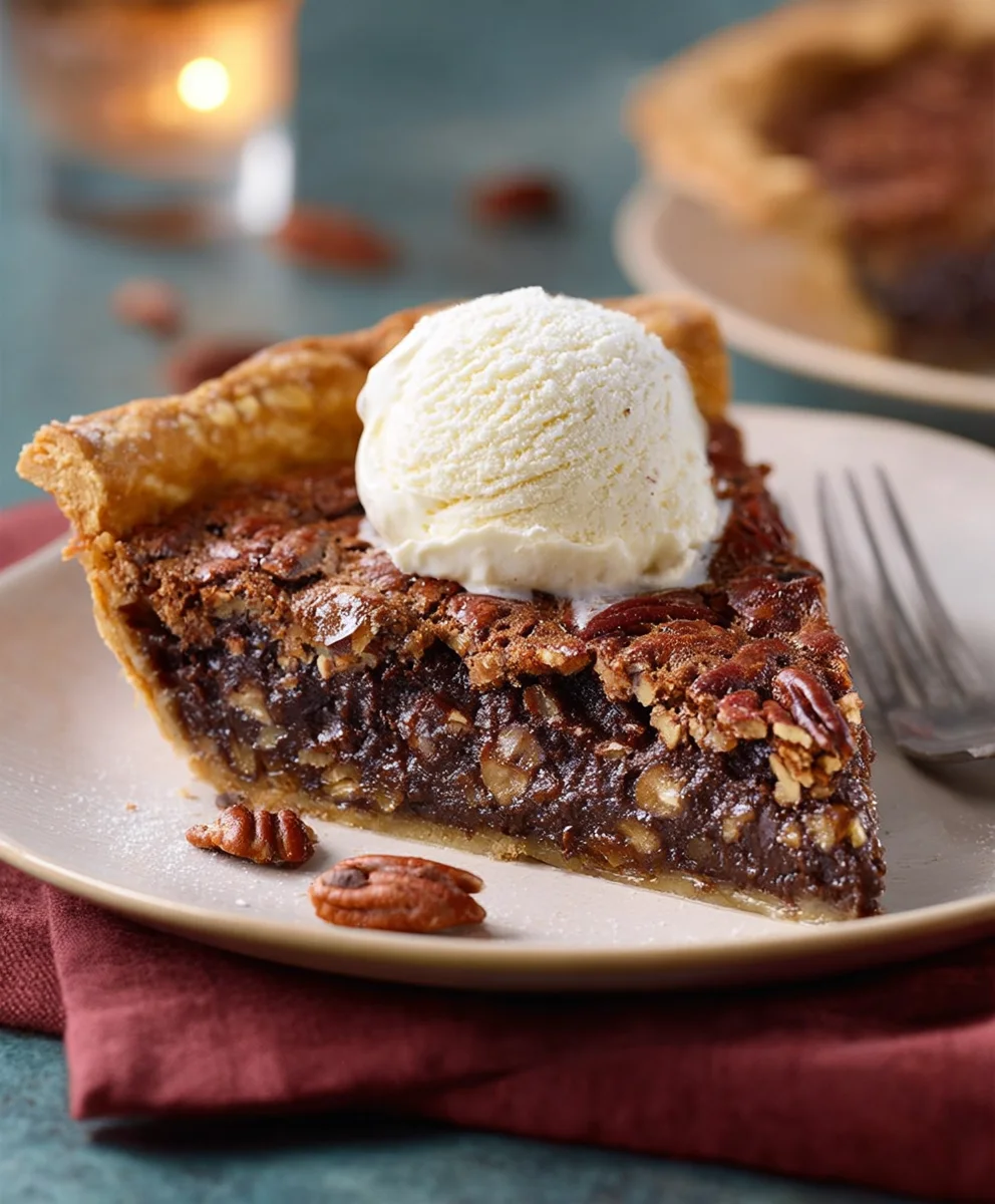 Brownie Pecan Pie: Ultimate Fudgy Chocolate Nutty Dessert