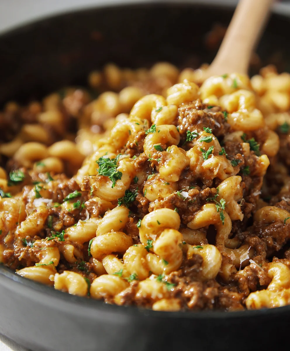 Delicious Gluten & Dairy-Free Homemade Beef Hamburger Helper