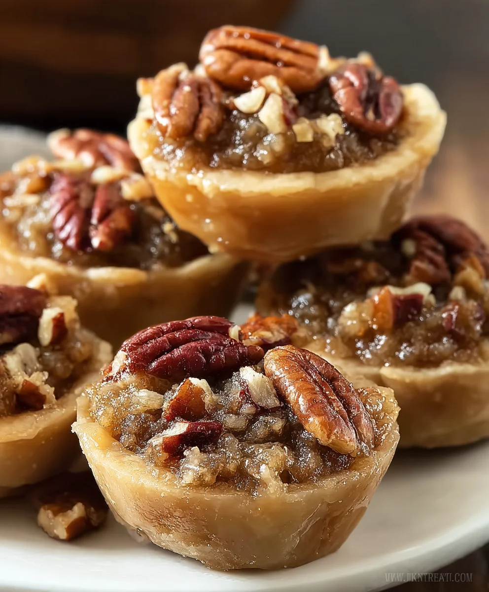 Irresistible Pecan Pie Bites: Mini Sweet Treats, Easy Recipe