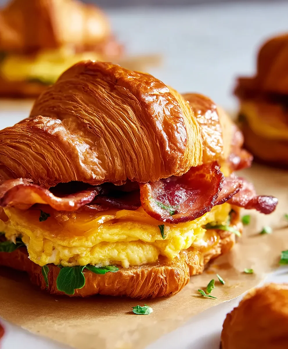 Ultimate Croissant Breakfast Sandwich Recipe: Start Your Day Right!