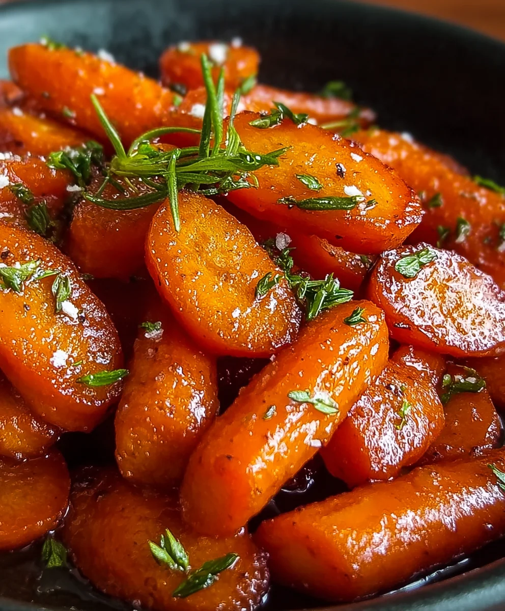 Sweet Candied Carrots