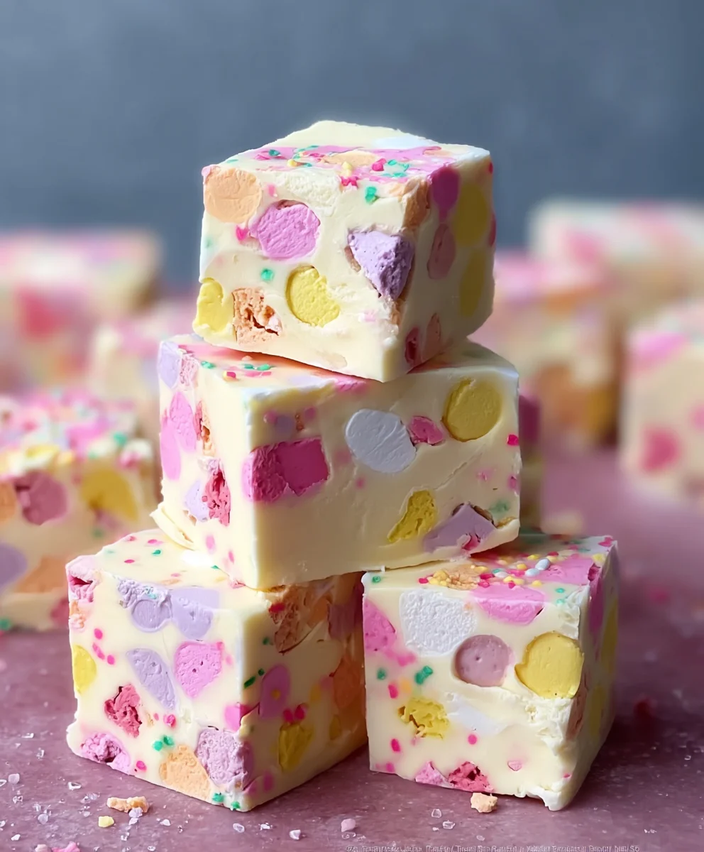 Simple Fruity Marshmallow Fudge: A Burst of Sweetness!